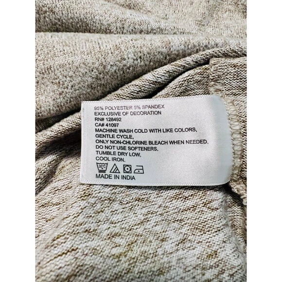 Greg Norman Size XL Mens Performance 1/4 Zip Up Fleece Lined Pullover Sweater - Picture 7 of 9